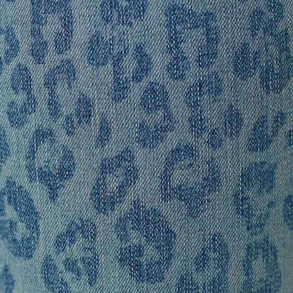 NWT! Jen7 by 7 for All Mankind Ankle Skinny - Sunrise Leopard Size 8 - Picture 4 of 8